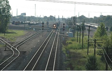 CN Port Huron Tunnel Yard